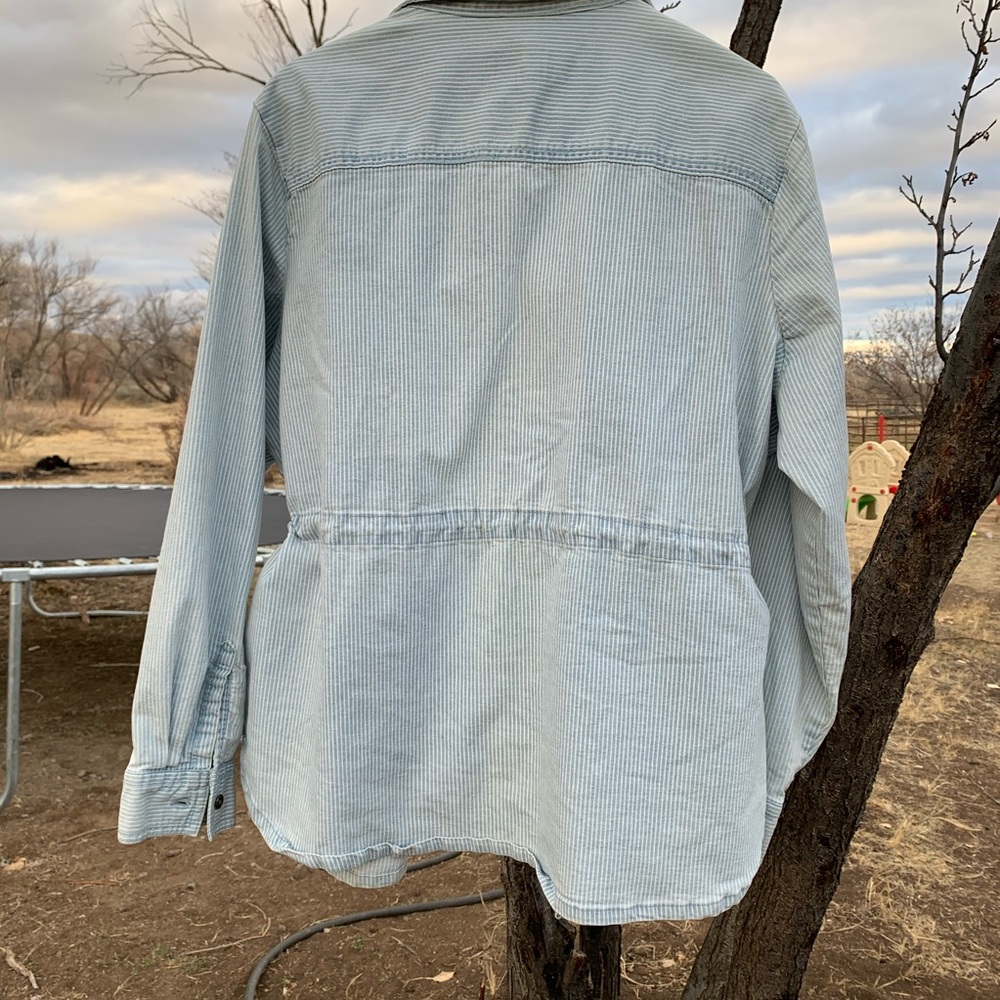 Utility Jacket Universal Thread Spring Stripes - image 2